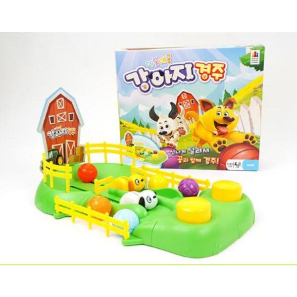 Korea Board Games Závodní desková hra Rolling Dog, Smíšené barvy