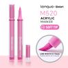 LANGUO 126Colors/box Acrylic Paint Markers Set Soft Brush Tip Acrylic Paint Pens for Rock Painting Ceramic Glass Canvas Mug Wood