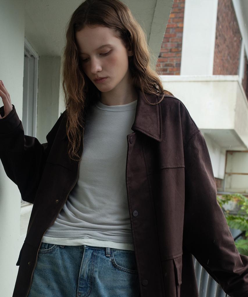 WAARFORWOMAN Wt-96 Mild Cashmere T-Shirt_Gray