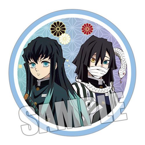 Demon Slayer Badge Kimetsu no Yaiba Pin Hashira Tomioka Giyuu Shinobu Kocho Zenitsu Anime Merch Brooch Collectible Gift for