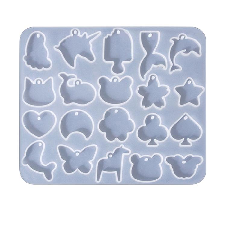 Silicone Mold Kit for Artistic Earrings Ear Pendant Silicone Molds Epoxy Mould