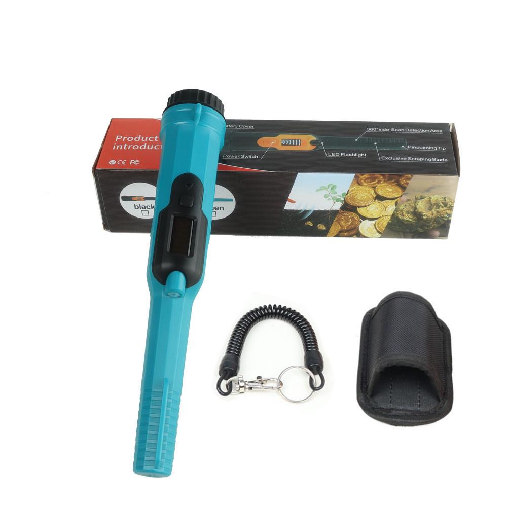 HS-16 Handheld Metal Detector with Display Screen & Positioning Rod for Security Screening