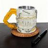 Demolition Excavator Mug 3D Themed Construction Coffee Cup with "Someone Lied" Print 15oz Novelty Gift for Workers Fans