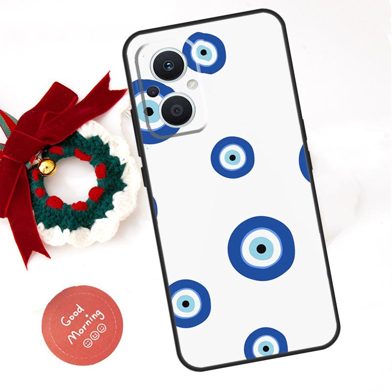 Big Eyes Cartoon Pattern Funda For OPPO Reno 8 Lite 10 11 12 13 14 Pro 11F 12F 13F 14F OPPO Find X8 X5 X6 X9 Pro Case