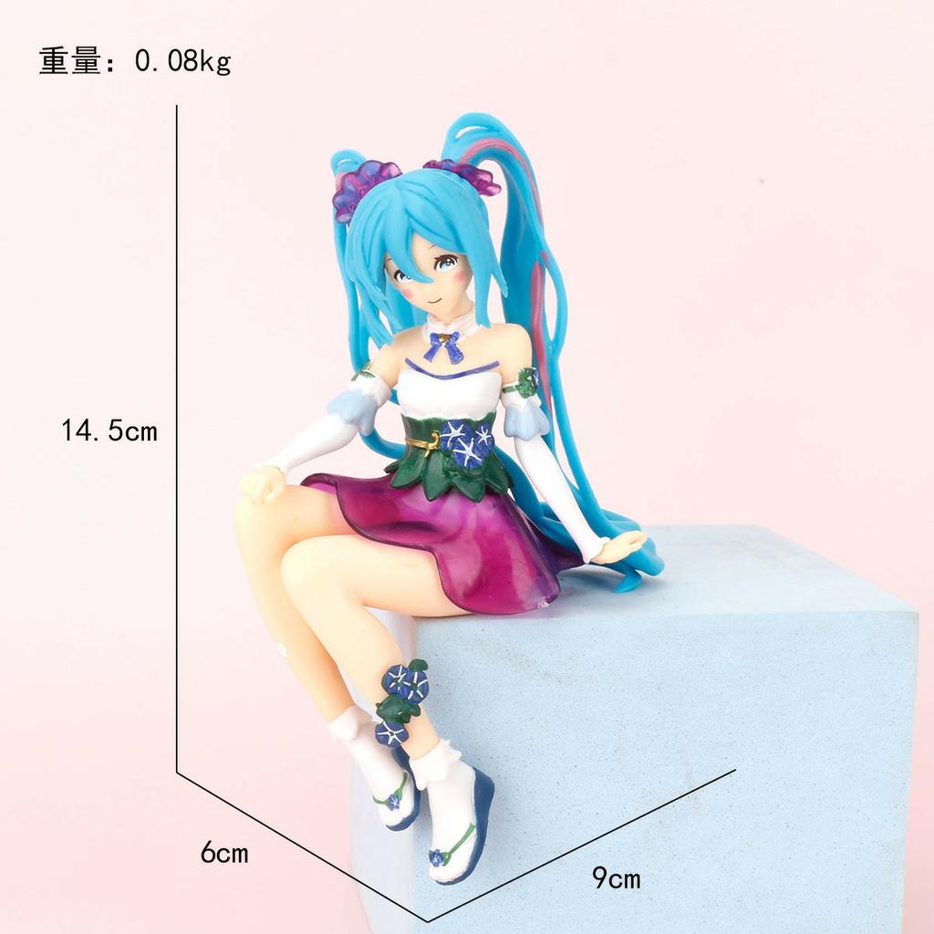 4.33-7.87 Inch Hatsune Miku Anime Action Figures Noodles Stopper Model Figure Toys Collectible Gift For Toys Hobbies Children