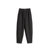 Women's High-Waist Fleece-Lined Harem Pants - Slimming, Elastic, Plus Size, Autumn/Winter Casual Fashion.