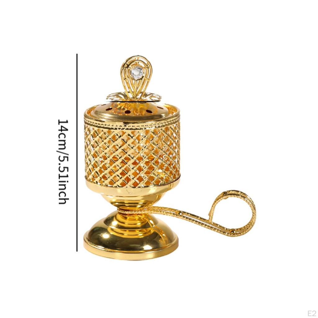 Traditional Arabian Incense Burner Iron Holder Creative Home Fragrance Censer Decoration for