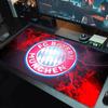 FC Bayern München2 Print  Cushion Non-slip Laptop Tablet Big Mousepad XXL Mat Mini PC Playmat With Lock edge