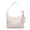 Women's Textured Hobo Bag Stylish Shoulder Bag with Detachable Small Pouch for Daily Use