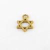 Metal Charm Star of David Golden