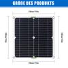 400W High-Efficiency Flexible Solar Panel Kit 12V Solar Panel Battery Charging ControllerInverter Kit Complete for Home Outdoor