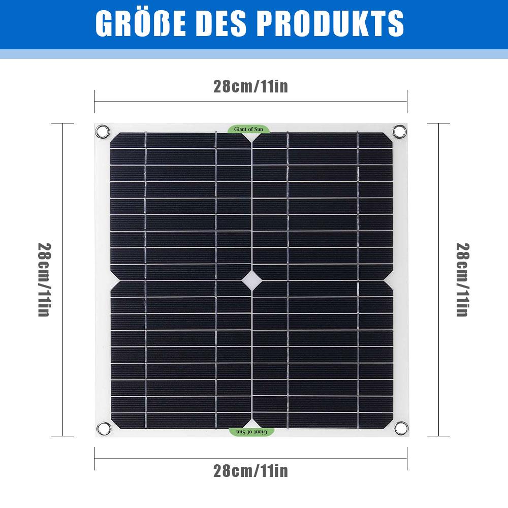 400W High-Efficiency Flexible Solar Panel Kit 12V Solar Panel Battery Charging ControllerInverter Kit Complete for Home Outdoor