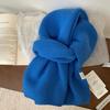 Large 111 Australian simple scarf women's new high-end solid color versatile warm couple scarf