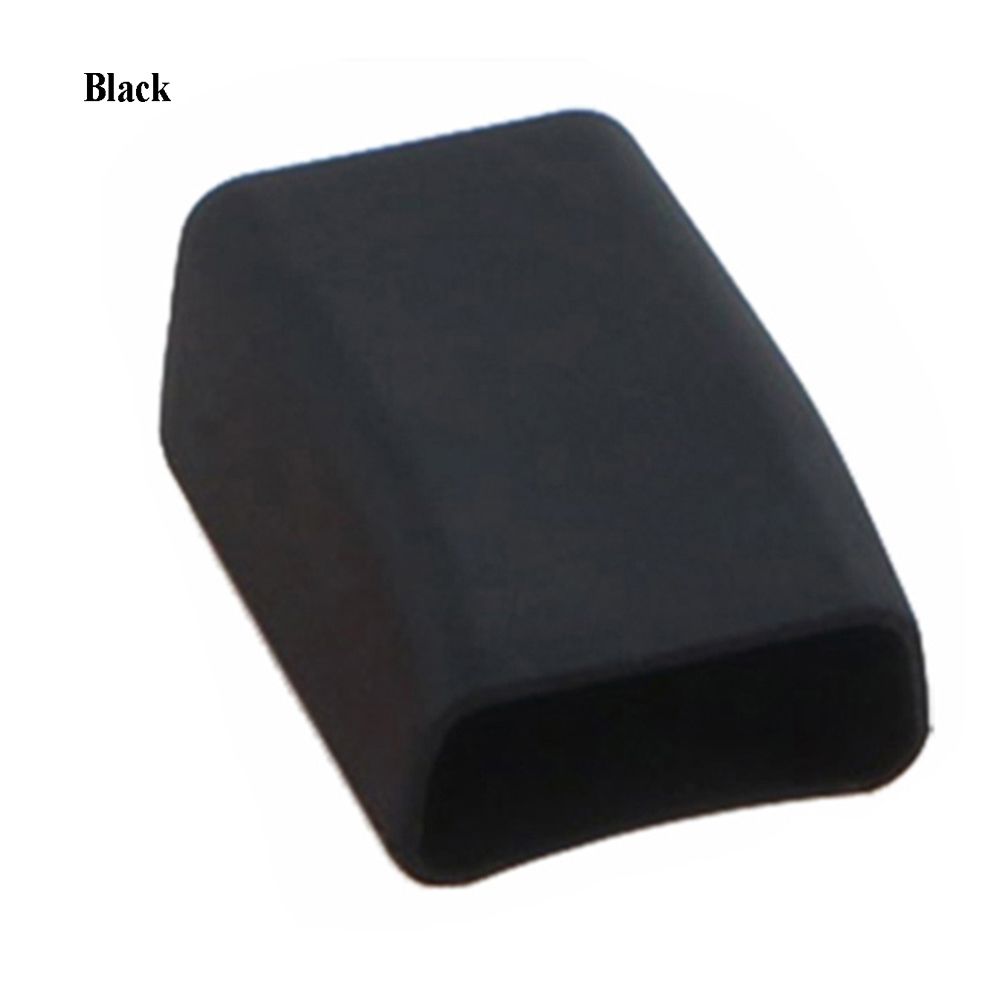 

Silicone Socket Protector Interior Protective Case Dust Prevention Car Seat Belt Buckle Covers чорний