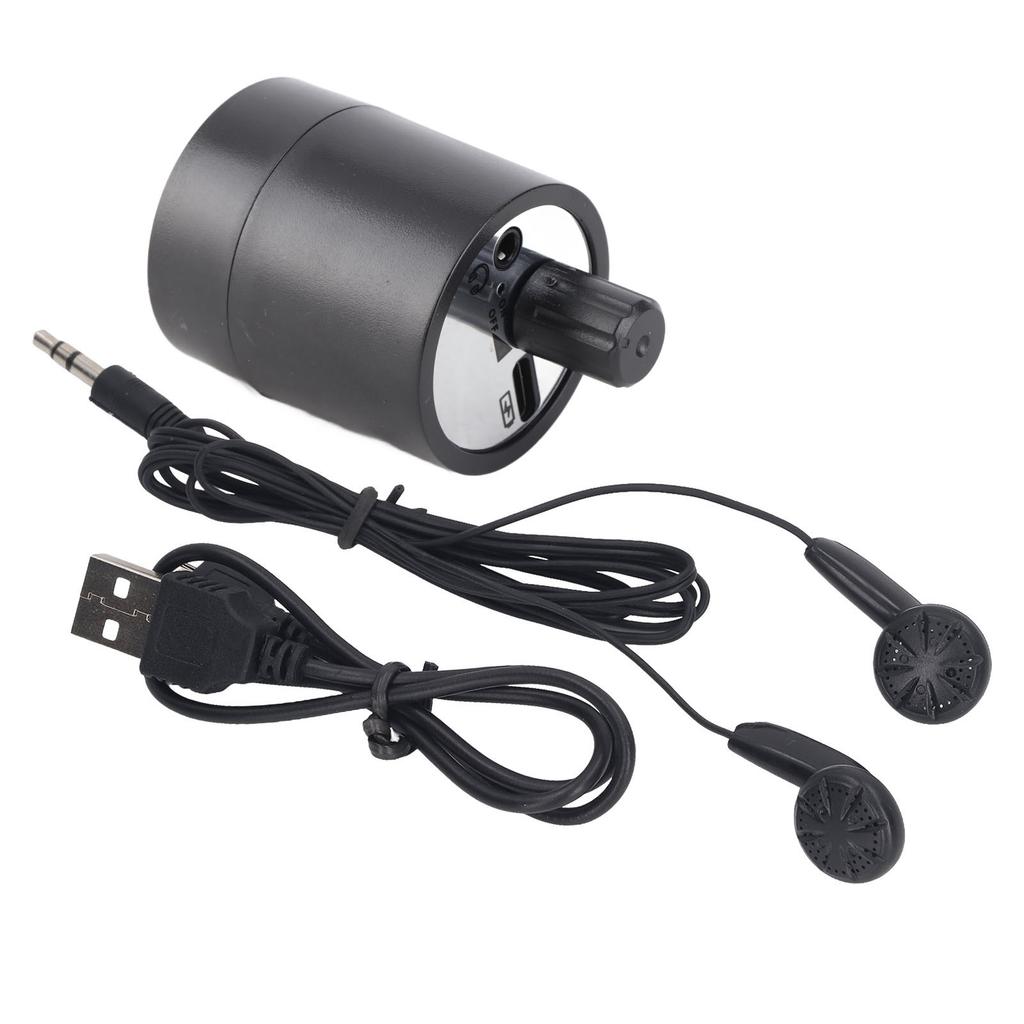 Water Leakage Detector Portable Pipe Leakage Sound Monitor High Sensitive Wall Listen Monitor