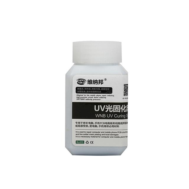 100g UV Solder Mask Ink Green/Black/Blue/Red/Yellow/White Welding Paint Oil BGA PCB Repair Prevent Corrosive Arcing