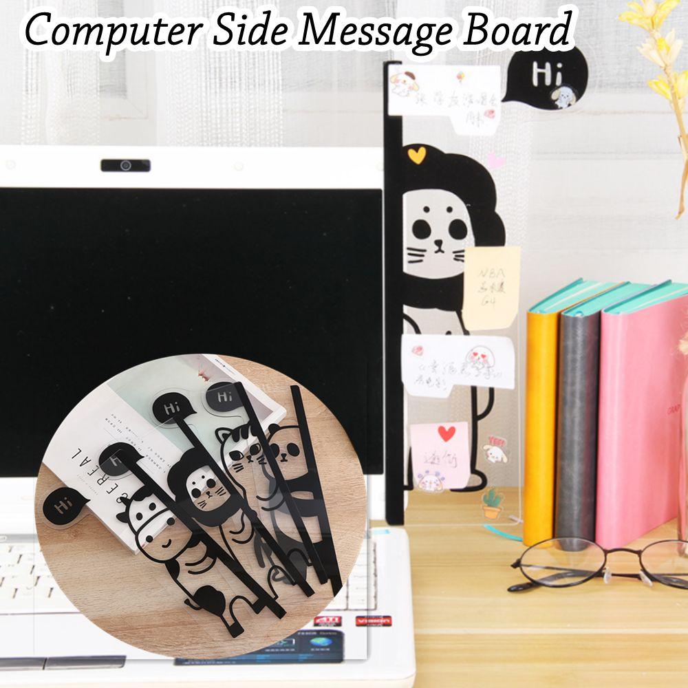 Animal Acrylic Computer Monitor Message Board Reminder Plank Note Storage Animal Acrylic Computer Monitor Message Board Reminder Plank Note Storage