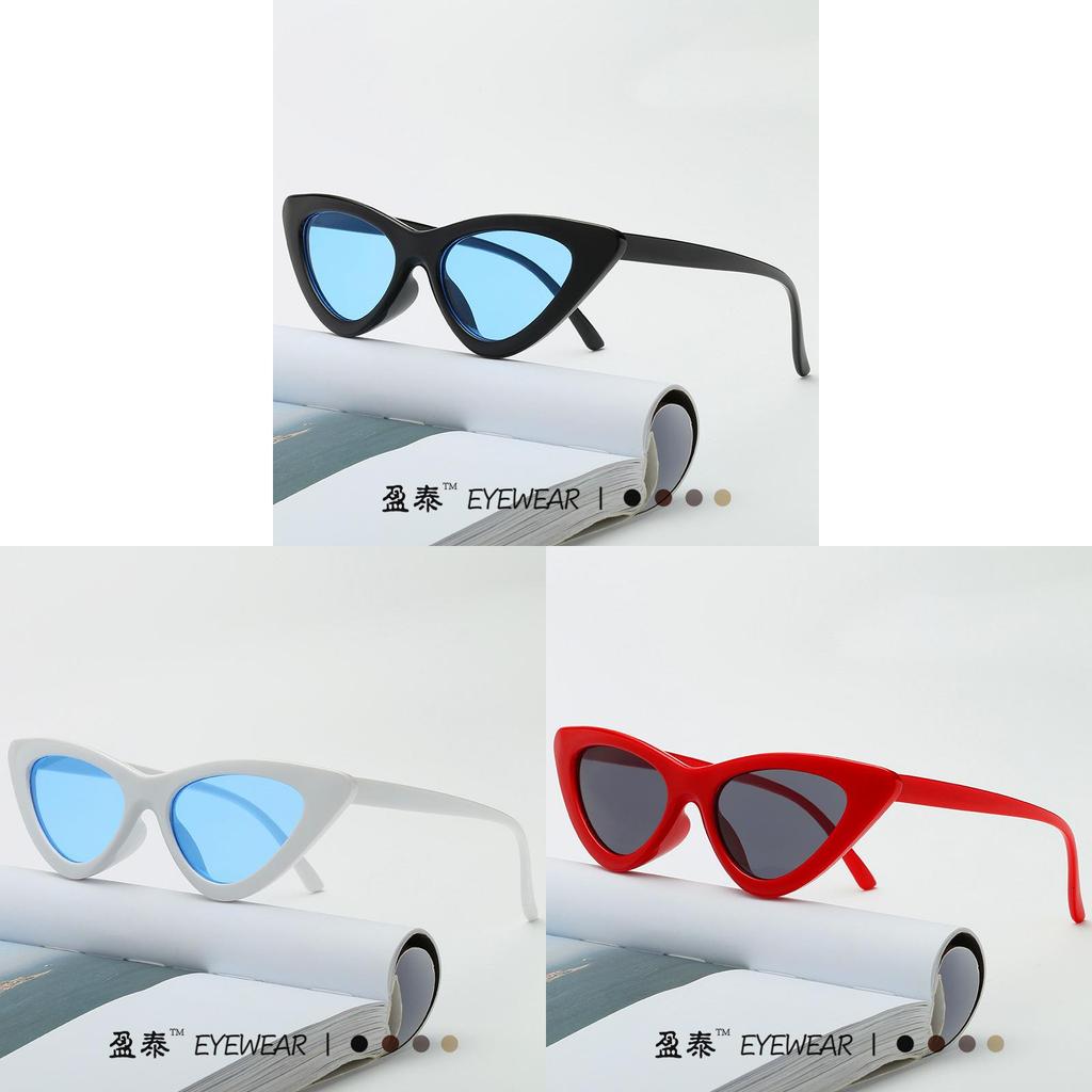 Fashion Cat Eye Sunglasses With Uv400 Protection For Summer Outdoor Travel
