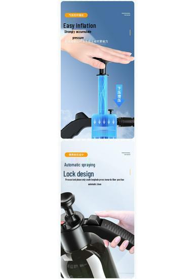 High-Pressure Car Wash Foam Sprayer with Large Capacity