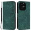 For TECNO Spark 20 Skin Touch Wallet Case PU Leather Stand Flip Phone Cover