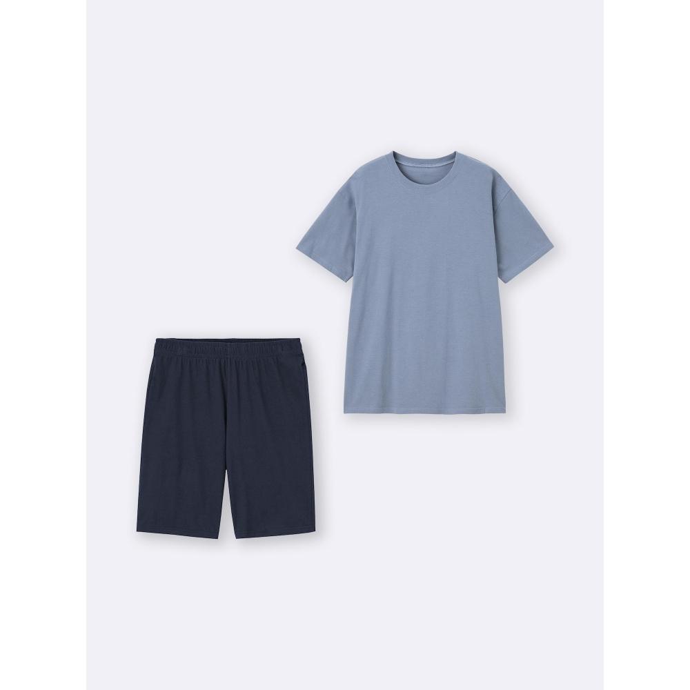 GU by Uniqlo Cotton Color Lounge Set  Short Sleeve   Shorts 