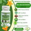 Morsan Nutraveda Sea Buckthorn (Hippophae Rhamnoides) Extract Capsule | 60 X 500 Mg Veg Capsules | Promotes Skin Wellness | Natural Vegan Formula