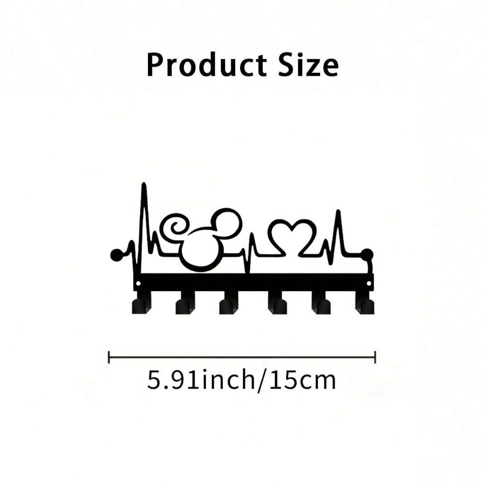Life Line Key Hook Wall Mount Metal Art Organizer TY-100732