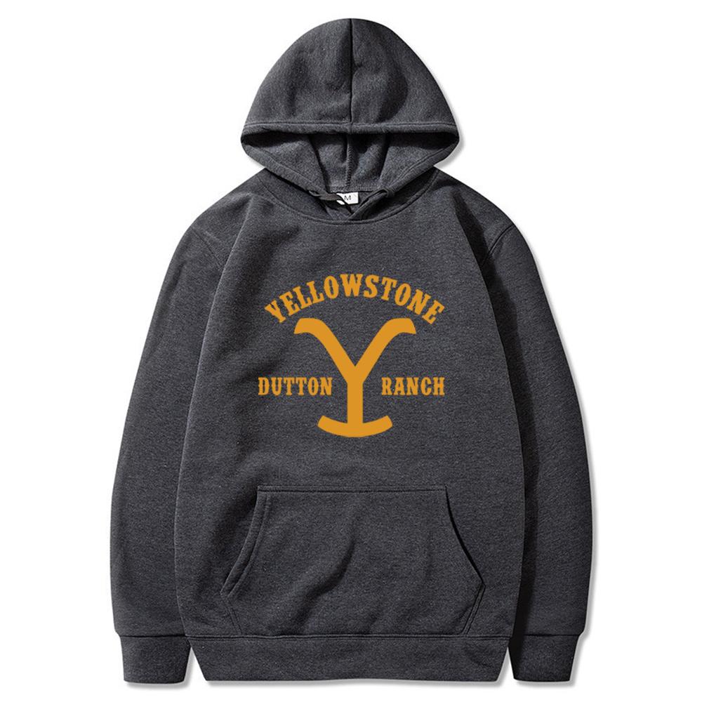 Tv Show Yellowstone Hoodie Unisex Yellowstone Dutton Ranch Pullover Rip Wheeler Hooded Sweatshirt Unisex Dutton Family Hoodies