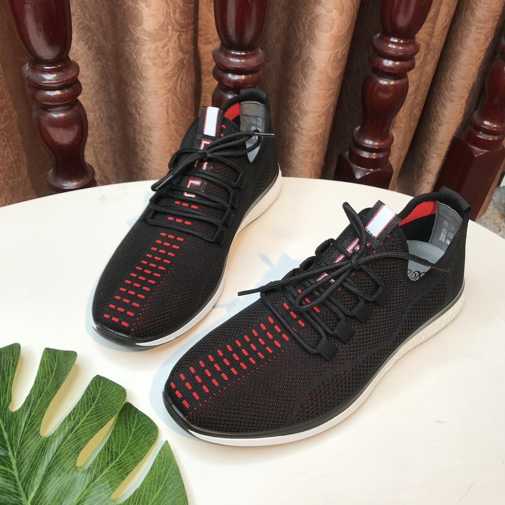 Men's shoes casual shoes spring and summer new fly-woven shoes breathable running shoes coconut shoes travel shoes trendy shoes
