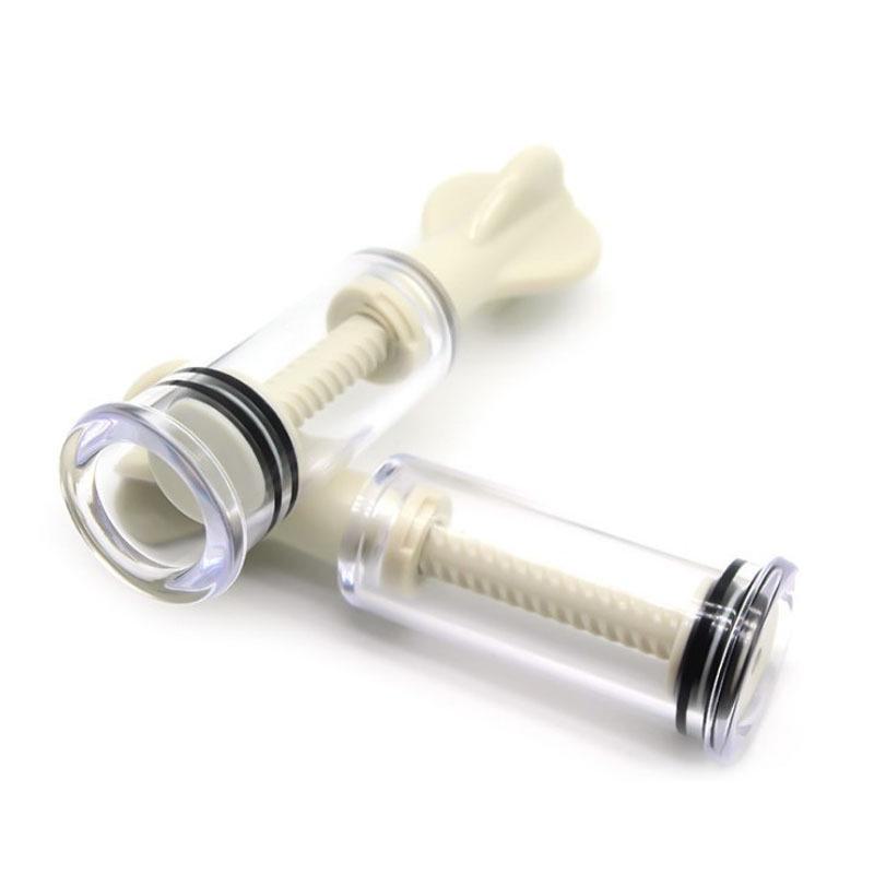 Spielzeug für Erwachsene: Vaginales und Brust-Vakuum-Sauggerät zur Stimulation und zum Necken