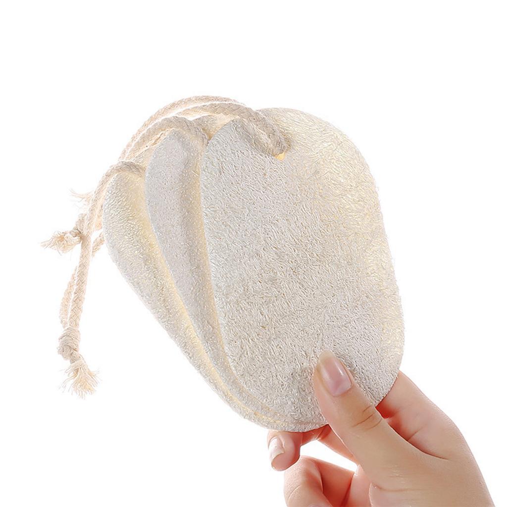 10 Pcs Natural Loofah Bath Sponges for Deep Cleaning and Gentle Exfoliation Reusable Body Scrubber for Shower Back and Skin Washing