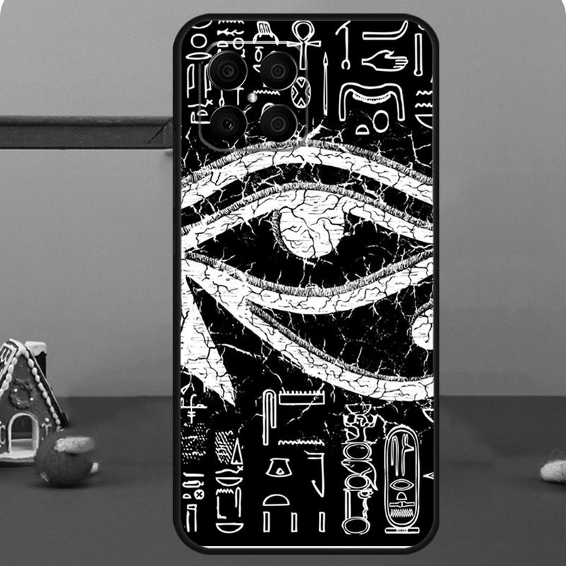 

Egyptian Eye of Horus Art Case For Honor Magic 6 7 8 Pro Honor 400 200 70 90 Lite X8c X8b X9a X9b X9c X9d Win RT Cover Honor Magic6 Lite