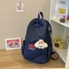 New Schoolbag for Girls, Junior High Students, Elementary Students, and High School Students, Simple and Versatile Large-capacity Campus Backpack