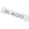 ABS Plastic SL320 SL500 SL600 Trunk Rear Logo Badge Emblem Sticker For Mercedes Benz S Class R107 R129R230 R231 DF5
