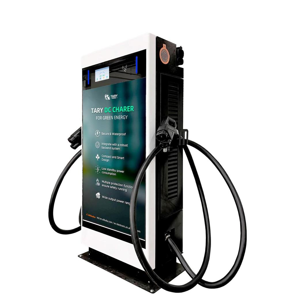 Kangrui 80KW Dual Gun OCPP Electric Vehicle Charging Station with National Standard Card Swipe Feature