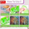 Pearl Art Painting Kit for Adults and Beginners, Elegant Peacock Sparkling Painting Craft Home Wall Decor Handmade Gift for Room Decoration