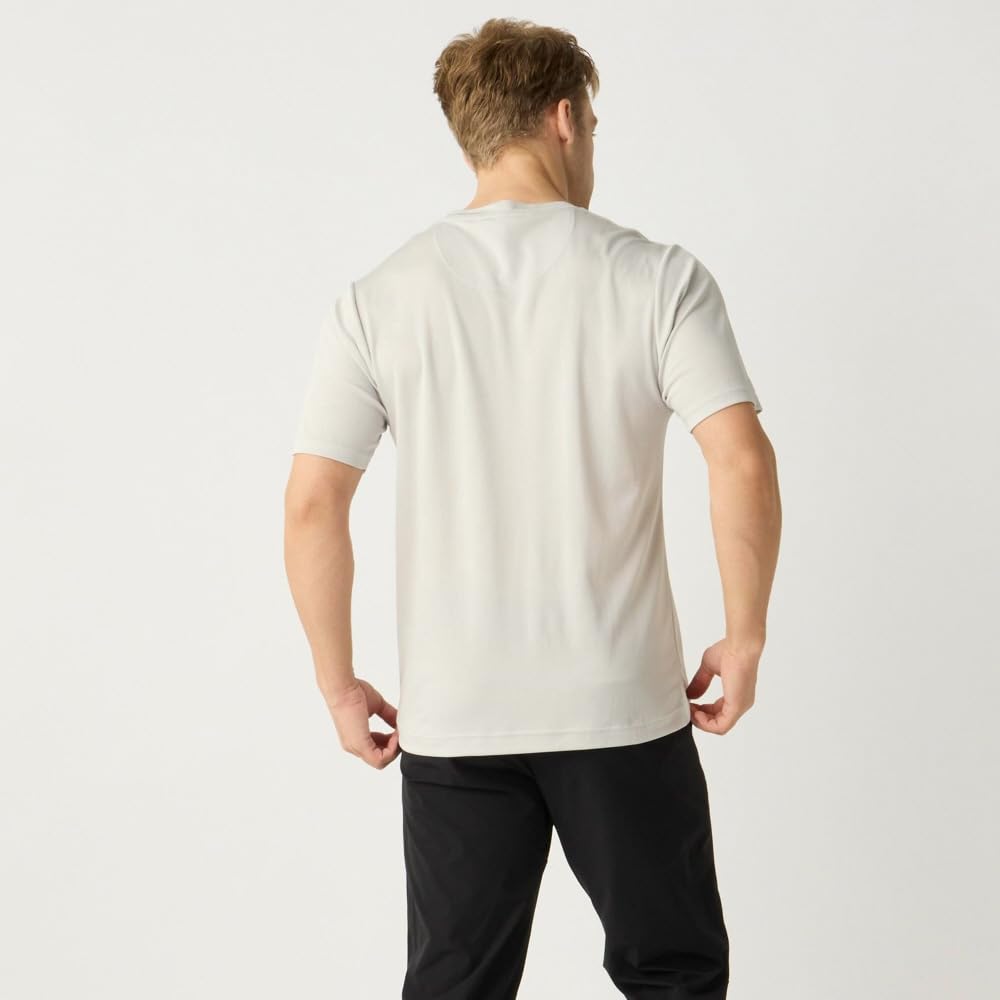 Training Wear Ice Touch Cool Feeling C2JAC101 Silver Gray [Mizuno] T-Shirt