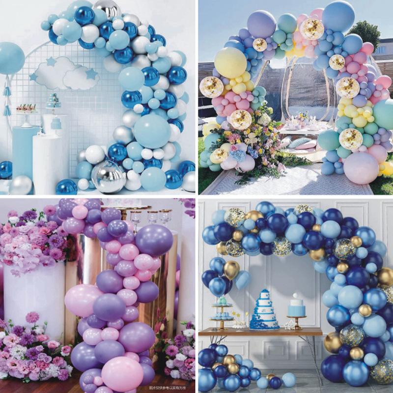 Vintage Balloon Chain Birthday Party Balloon Package Wedding Wedding Arrangement Latex Balloon Chain Set