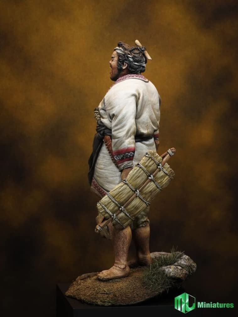 Tri Factory MJ Figure Series Ancient Zhou Dynasty Warrior Century BC Resin Kit Molded Color 15th-16th (75mm) MJ75-001