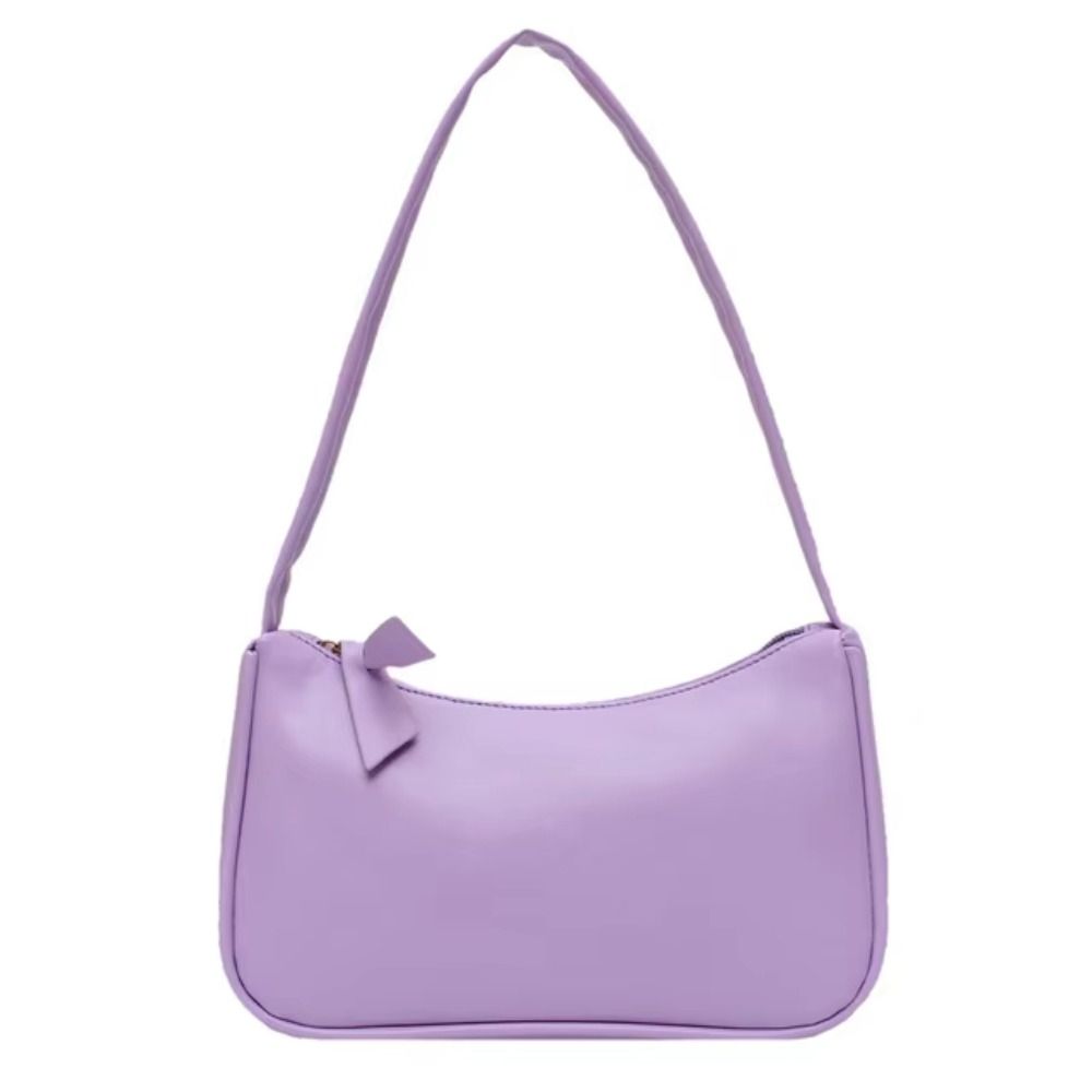 Top Handle Retro Forearm Bag Underarm Style Western Style Bag Bow Handbag  Casual Wear