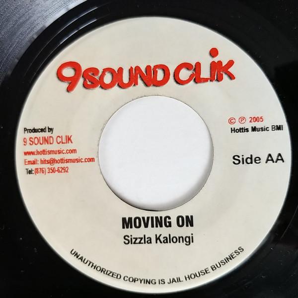 

7inch Record SIZZLA - Moving On NONE 9 Sound Clik 2005 Jamaica Reggae, Ska & Dub Used