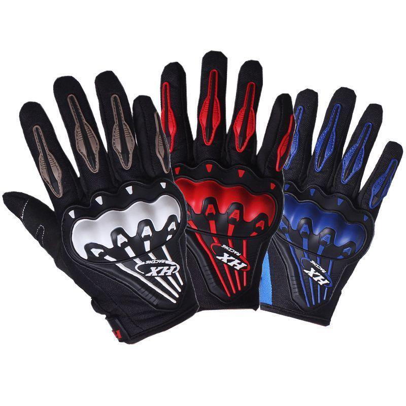 Buy Men 3D Motorcycle Mesh Gloves Full Finger Ergonomic Motorbike