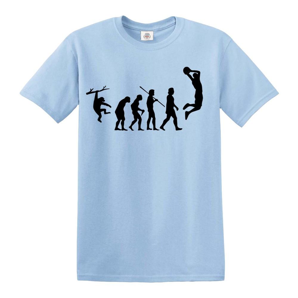The evolution of basketball tshirt funny christmas gift top tee tshirt