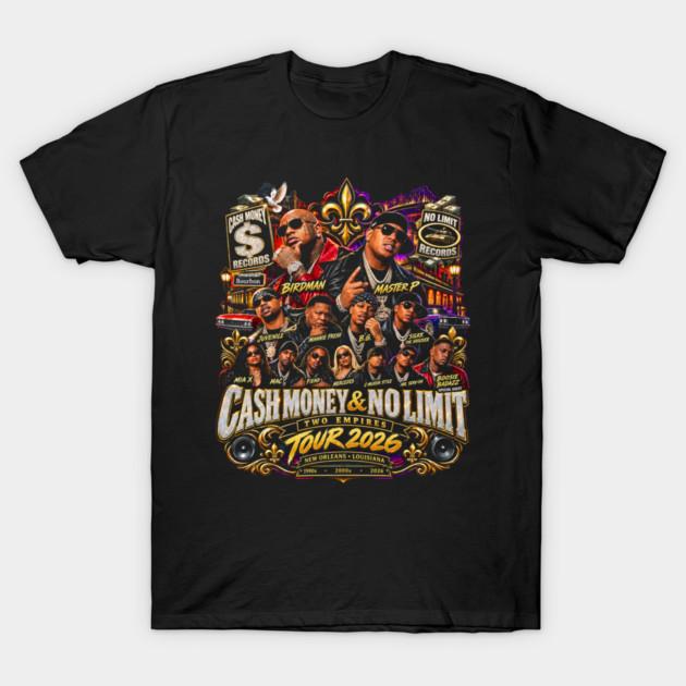 Cash Money No Limit Shirt, Cash Money, No Limit Records Hip Hop T-Shirt