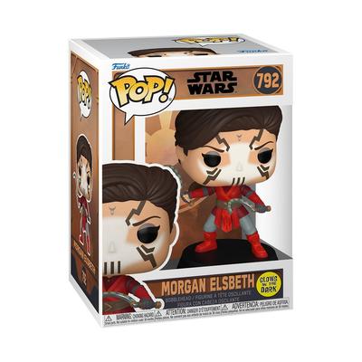 FUNKO Star Wars Tales of Empires Morgan Elsbeth Edition Figure Cute Deformed Figure Pop! Glow-in-the-Dark -