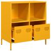 Sideboard Mustard Yellow 68 x 39 x 73.5 cm Cold Rolled Steel
