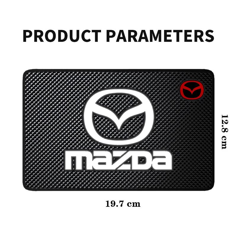 Covoraș Anti-Alunecare din Silicagel pentru Bord Mașină, Suport Telefon, Ochelari de Soare, Pad Anti-Alunecare pentru Mazda CX MX5 CX30 RX8 Miata Atenza Axela Accesorii