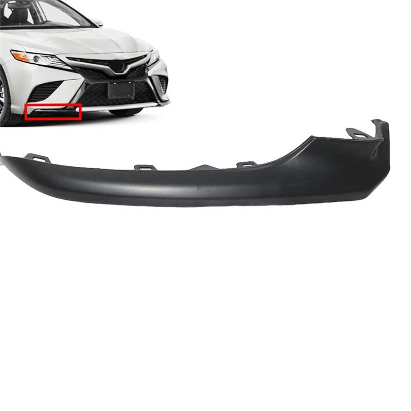 ABGR-Front Bumper Lower Trim Strip Grille Molding Cover For Toyota Camry SE/XSE EAH 2018-2020
