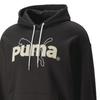 PUMA Sweatshirts Men's Black Hooded Moderate Regular 620631-01
