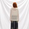 UNIFREE Women's Hollow Knit Pullover Top